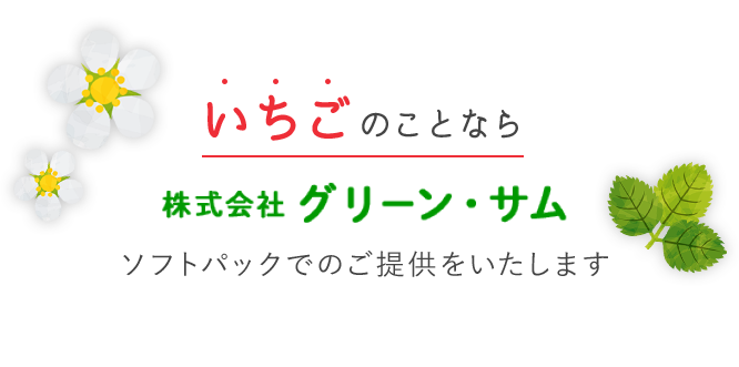 いちごのことなら株式会社グリーン・サム